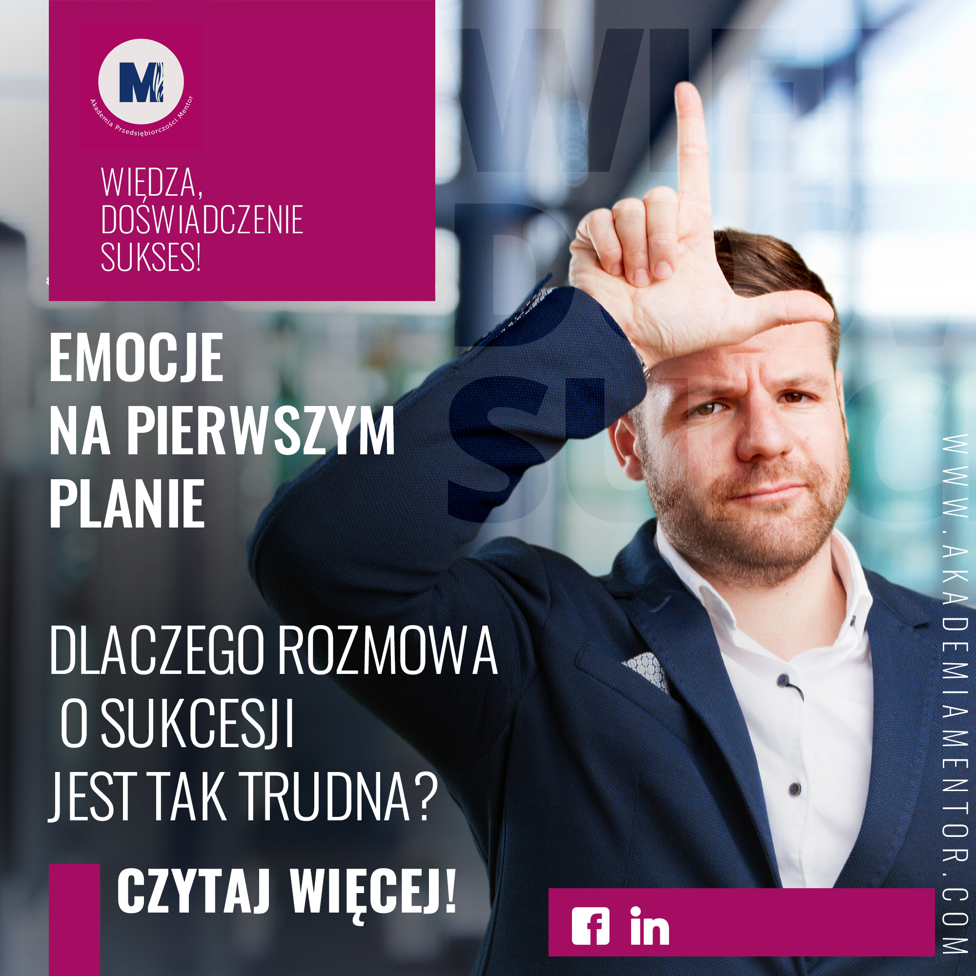 Emocje na pierwszym planie: Dlaczego rozmowa o sukcesji jest tak trudna?